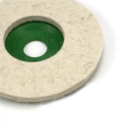 4PCS 125MM Round Wool Buffing Pad Polishing Wheel Felt Buffer Disc for Angle Grinder