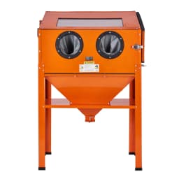 SucceBuy 60 Gallon Sandblasting Cabinet Portable Benchtop Sand Blaster with Blasting Gun Nozzles for Stain Rust Removal
