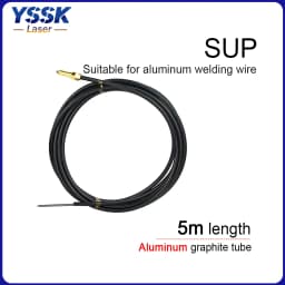 SUP Wire Feeding Tube Guide 5m Aluminum Welder Wire Graphite Hose Welding Machine Automatic Wire Feed Machine Accessories