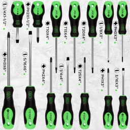 SWANLAKE 86PCS Magnetic Screwdriver Set,Includes Slotted/Phillips/Torx Mini Precision Screwdriver, Replaceable Screwdriver Bits