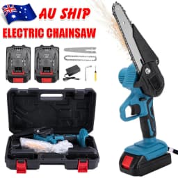 6" Chainsaw Wood Cutter Saw Chain Saws Electric Cordless Rechargeable Mini Chainsaw