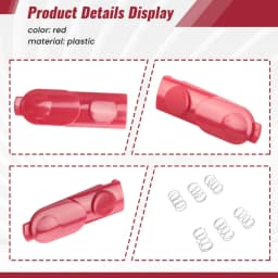 6PCS Wand Tube/Cleaner Head Clip Latch Tab Button For Dyson V7 V8 V10 V11 V15 Vacuum Replacement Tool Button With Spring Durable