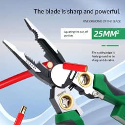 8 In 1 Wire Stripper with Voltage Tester Multi-Function Electrician Pliers Tools