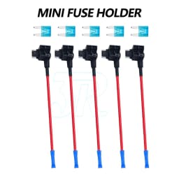 10PCS Add A Circuit Fuse Tap Car Mini Micro Blade Fuse Box Holder 12V Low Profile