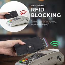 Rfid Carbon Fiber Men Wallets for Airtag Luxury Slim Mini Credit Card Holder Wallets for Men Air Tag Tracker Minimalist Purse