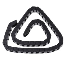 Nylon Towline Cable Drag Chain Wire Protect Carrier CNC R28 10*20MM 1M