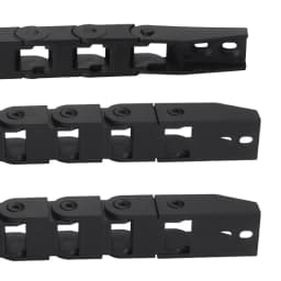 Nylon Towline Cable Drag Chain Wire Protect Carrier CNC R28 10*20MM 1M