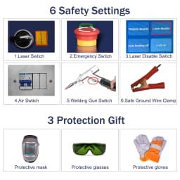 Raycus 3000W Laser Welding Machine 4 in1 Laser Welder Fiber Laser Cleaning 1500W 2000W 3000W for Metal Cleaning Cutting Welding
