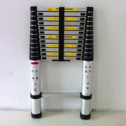 2.6/3.2/3.8/4.4m Telescopic Aluminium Ladder Extend Extendable Adjustable Step