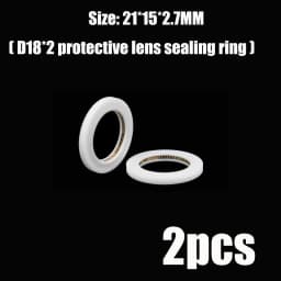 D18*2 Protective Sealing Ring Laser Protective Windows for Fiber Laser Welding Head 21x15x2.7MM Sealing Ring for SUP23 SUP