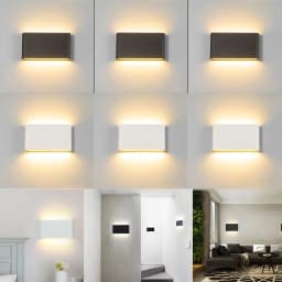 NEW LED Wall Light Waterproof Outdoor Up/Down Lamp Exterior lights Yard Modern