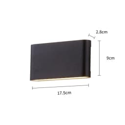 NEW LED Wall Light Waterproof Outdoor Up/Down Lamp Exterior lights Yard Modern