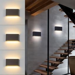NEW LED Wall Light Waterproof Outdoor Up/Down Lamp Exterior lights Yard Modern