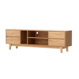 Modern Wooden TV Cabinet Entertainment Unit Storage Drawer Shelf 180cm Living Room Stand Cabinet