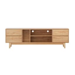 Modern Wooden TV Cabinet Entertainment Unit Storage Drawer Shelf 180cm Living Room Stand Cabinet