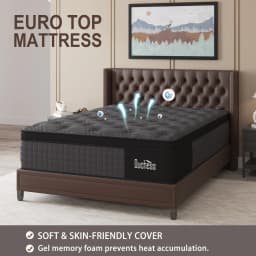 Duchess Mattress Queen Double King Single Bed Euro Top Pocket Spring Foam 34cm