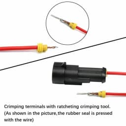 708pcs Car Waterproof Electrical Wire Automotive Connectors Plug with Pliers Kit
