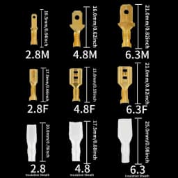 900X Assorted Insulated Electrical Wire Terminal Crimp Connectors Kit with Pliers