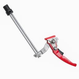Allsome 2pc MFT Table Workbench Quick Ratchet Bench Dog Clamp 3/4 Inch(19mm) 20mm Dog Hole Clamp Hold Down Clamp for Woodworking