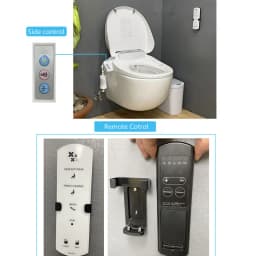 EcoFresh Smart toilet seat auto seat cover flip Electric Bidet intelligent heated toilet seat cover lighting Massage