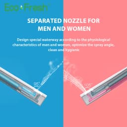 EcoFresh Smart toilet seat auto seat cover flip Electric Bidet intelligent heated toilet seat cover lighting Massage