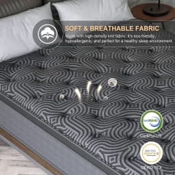 34cm Mattresses Queen Double King Single Euro Top Medium Firm Memory Foam Bed