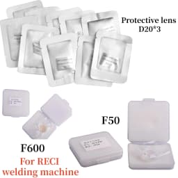 [EU/AU] RECI Protective lens D20*3 Collimator Lens F50 Focus Lens F600 for RECI 4IN1 Metal Welding Machine HW980 Gun 1500W-3000W