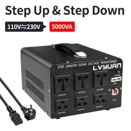 AC Voltage Transformer 2000W 5000W AC110V AC220V 240V Power Converter Voltage Step Up/Step Down Converter