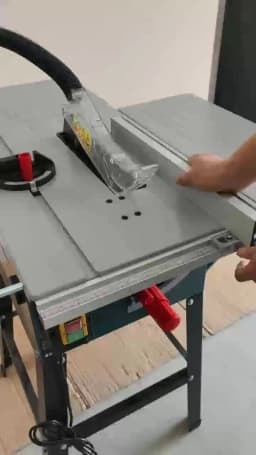 PORIYA Electric Table Saw 2000W 254mm Corded 10" Portable Bevel Adjustment