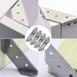 Universal Furniture Corner Connector Stainless Steel Angle Corner BrackeLR