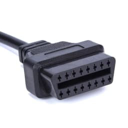 1Pc 12Pin OBD1 Male to 16Pin OBD2 Female Convertor Adapter Cable For GM Diagnostic Scanner Connector Cable Car Auto Accessories