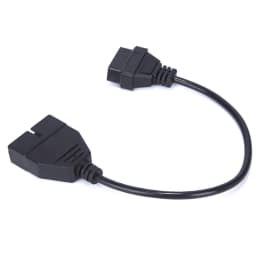 1Pc 12Pin OBD1 Male to 16Pin OBD2 Female Convertor Adapter Cable For GM Diagnostic Scanner Connector Cable Car Auto Accessories