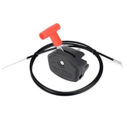 1.45M Throttle Cable Switch Lever Control Handle Set for Lawnmower Lawn Mower