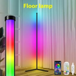 150CM 90 Light Floor Lamp Corner Light Stand LED Mobile App Control Streaming