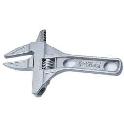 6-68 MM Short Handled Adjustable Wrench Lightweight Aluminum Alloy Pliers Adjustable Wrench for Bathroom Sink Shower
