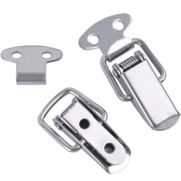 6/12PCS Toggle Latches Spring Loaded Clamp Clip Case Box Latch Catch Toggle Tension Lock Lever Clasp Closures Crate Lock Snap