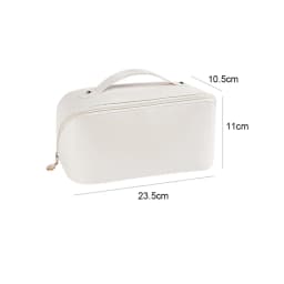 2pcs Travel Cosmetic Bag Large Capacity Makeup Storage Brushe Toiletry Wash Organizer