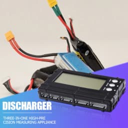 3 in 1 LCD RC Battery Discharger Balancer Meter Tester Voltage Balancer for 2-6s Li-Fe Battery Voltage Meter