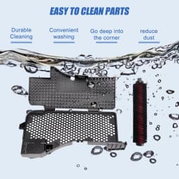 Maintenance Brush & Water Filter Assembly Replacement For Roborock S7 Max Ultra Fully Automatic Empty Wash Fill Dock