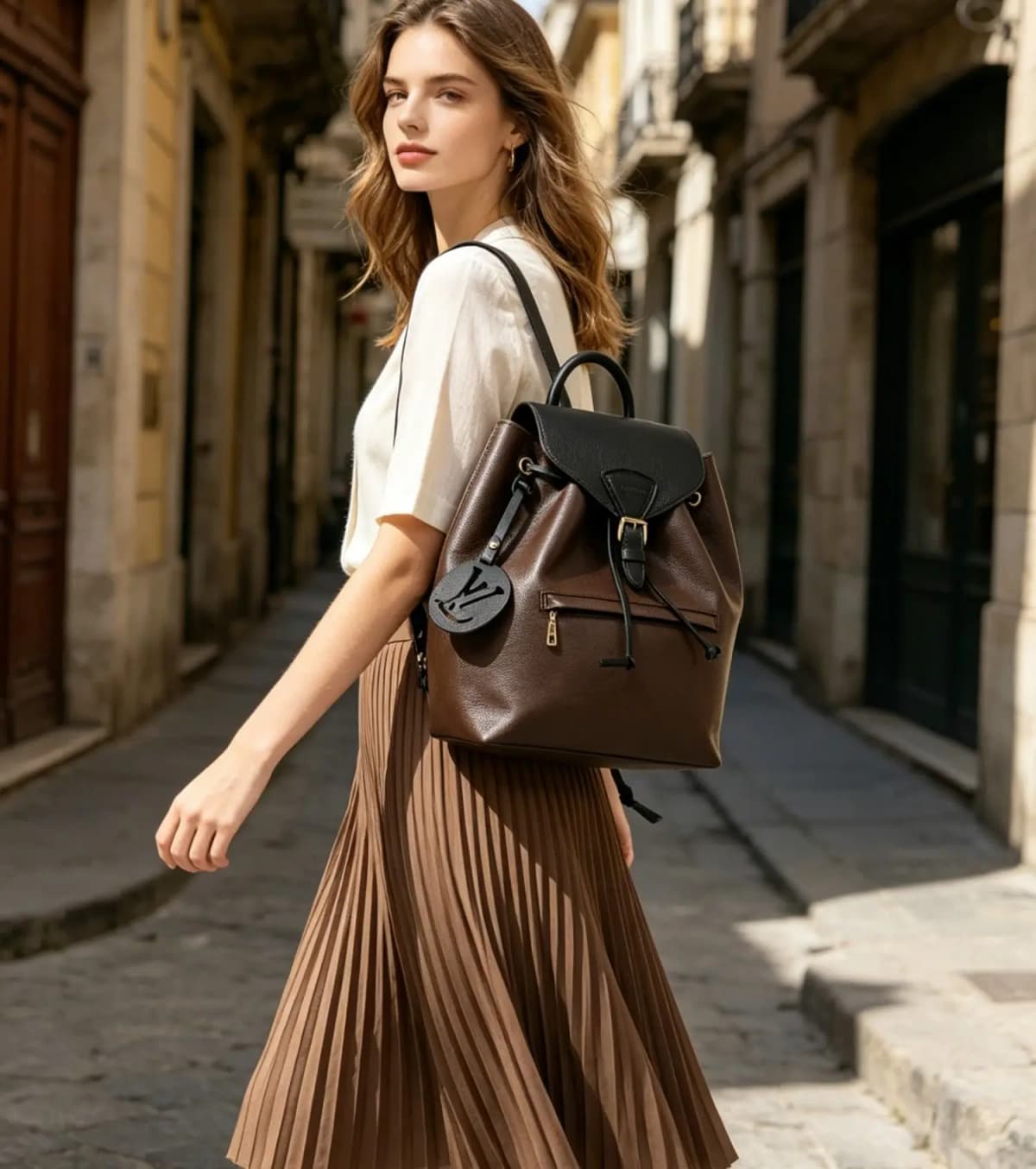 High Quality Arrival Leather Backpack Bag Womens Backpacks Designer Backpacks Bags Fashion Casual Women Small Back pack