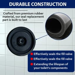 83143 Toilet Fill Valve Seal 4Pcs For Fluidmaster 242 Toilet Fill Valve Toilet Tank Parts