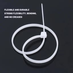 100Pcs Reusable Nylon Self Locking Cable Ties Adjustable Plastic Wire Fastening Straps For Home Office
