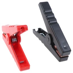 2Pcs Alligator Clips Terminal Electrical Battery Crocodile Clamp Test Connector for Jumper Cables