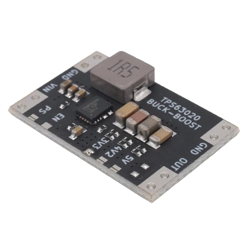 XL63020 TPS63020 Lithium Battery USB Automatic Boost Buck Step Up Down Module Microcontroller Power Low Ripple Durable 3.3V