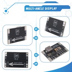 XL63020 TPS63020 Lithium Battery USB Automatic Boost Buck Step Up Down Module Microcontroller Power Low Ripple Durable 3.3V