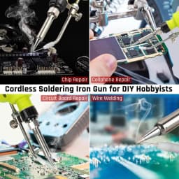 Soldering Iron for Ryobi 18V Battery Cordless Soldering Iron Kit 75W Soldering Gun