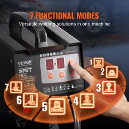SucceBuy Spot Welder Dent Puller 3 KW Stud Welder Dent Repair Kit w/ 2Welding Guns Auto Body Spot Welding Repair Machine for Car