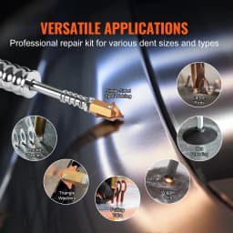 SucceBuy Spot Welder Dent Puller 3 KW Stud Welder Dent Repair Kit w/ 2Welding Guns Auto Body Spot Welding Repair Machine for Car