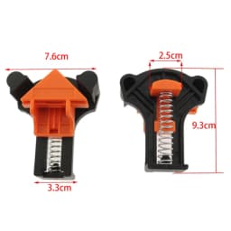 1pc 90 Degree Right Angle Clamp Fixing Clips Corner Woodworking Positioning Tool