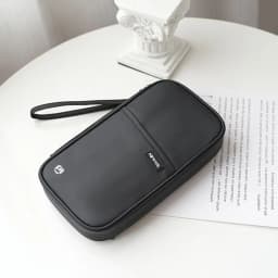 Portable Family Passport Holder Travel Document Organizer Credit Card Clutch Bag for Cards ID Card Money Ticket